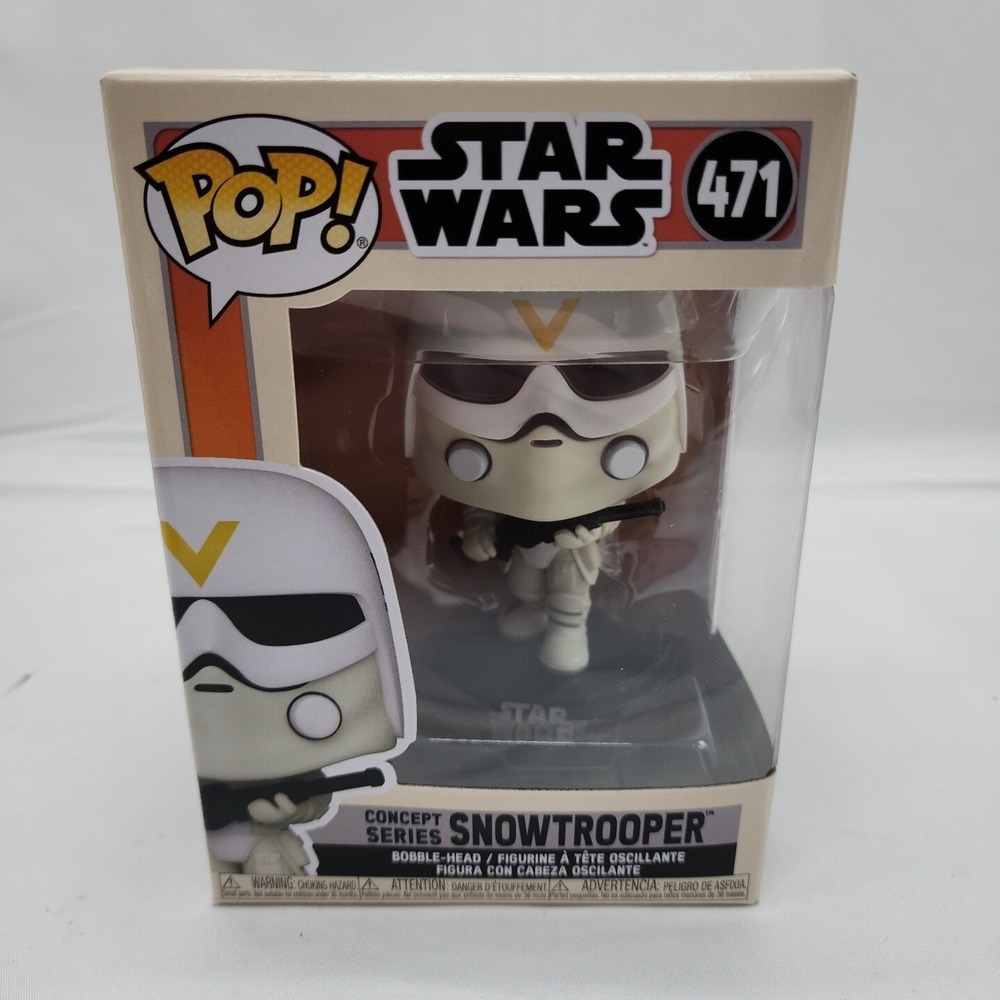Funko Pop Star Wars Concept Series Snowtrooper 471 Vinyl Figure New In Box